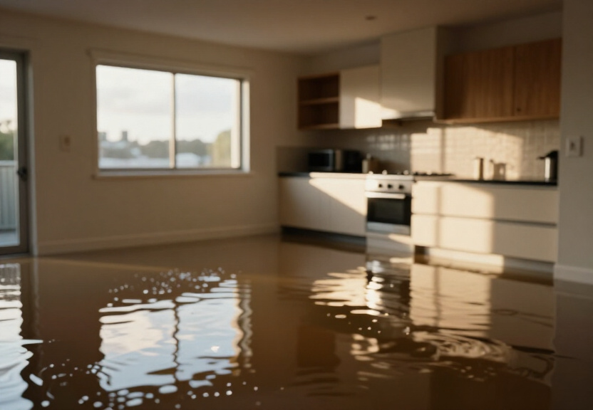 Mouldy subfloor in Glossodia home before treatment